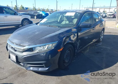 2018 Honda Civic Lx из США, поврежденный, VIN 2HGFC2F59JH610932